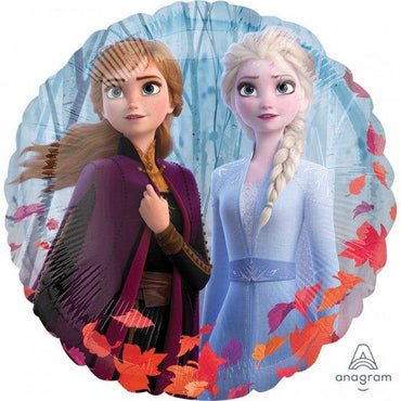 Frozen 2 Elsa & Anna Foil Balloon 45cm Each
