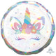 Holographic Unicorn Party Iridescent Foil Balloon 45cm - Party Savers