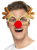 Reindeer Comedy Specs - Party Savers
