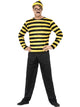 Mens Costume - Wheres Wally Odlaw - Party Savers