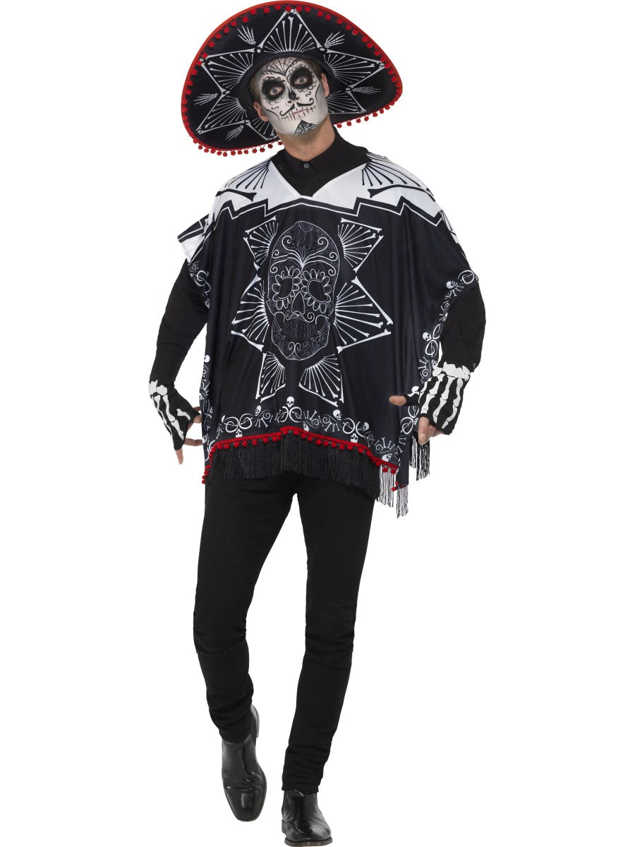 Men's Costume - Day of the Dead Bandit Costume - Party Savers