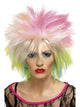 Multi Coloured 80s Attitude Wig - Party Savers