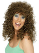 Brown Boogie Babe Wig - Party Savers