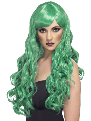 Green Desire Wig - Party Savers