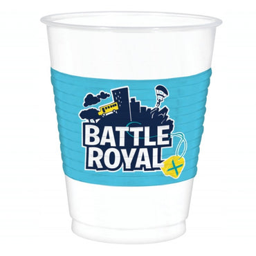 Battle Royal Plastic Cups 473ml 8pk - Party Savers