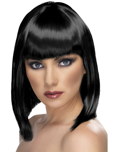 Black Glam Wig - Party Savers