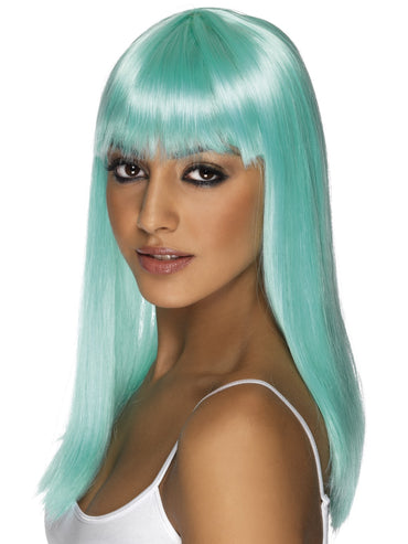 Blue Glamourama Wig - Party Savers