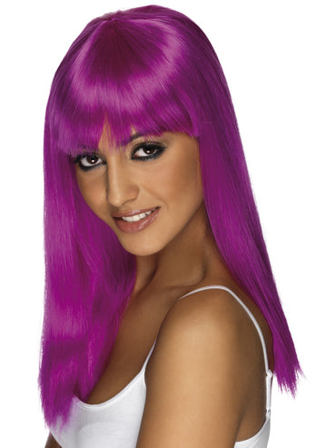Purple Glamourama Wig - Party Savers