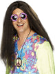 Brown Hippy Wig - Party Savers