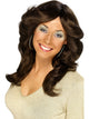 Brown 70s Flick Wig - Party Savers