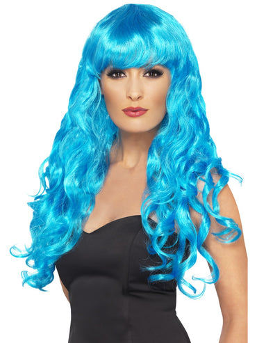 Blue Siren Wig - Party Savers