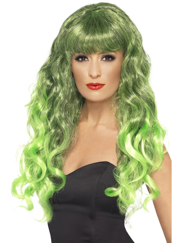 Green Siren Wig - Party Savers