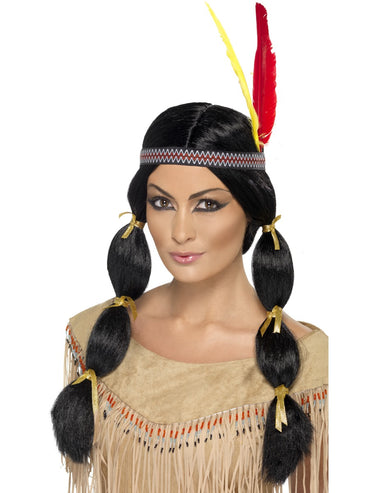 Native American Inspired Wig - Party Savers