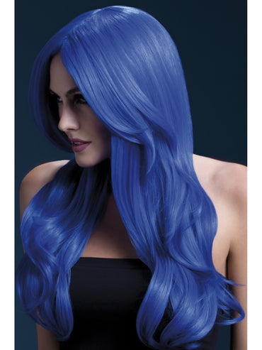 Blue Fever Khloe Wig - Party Savers