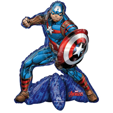 Avengers Captain America Airloonz 55cm x 66cm Each