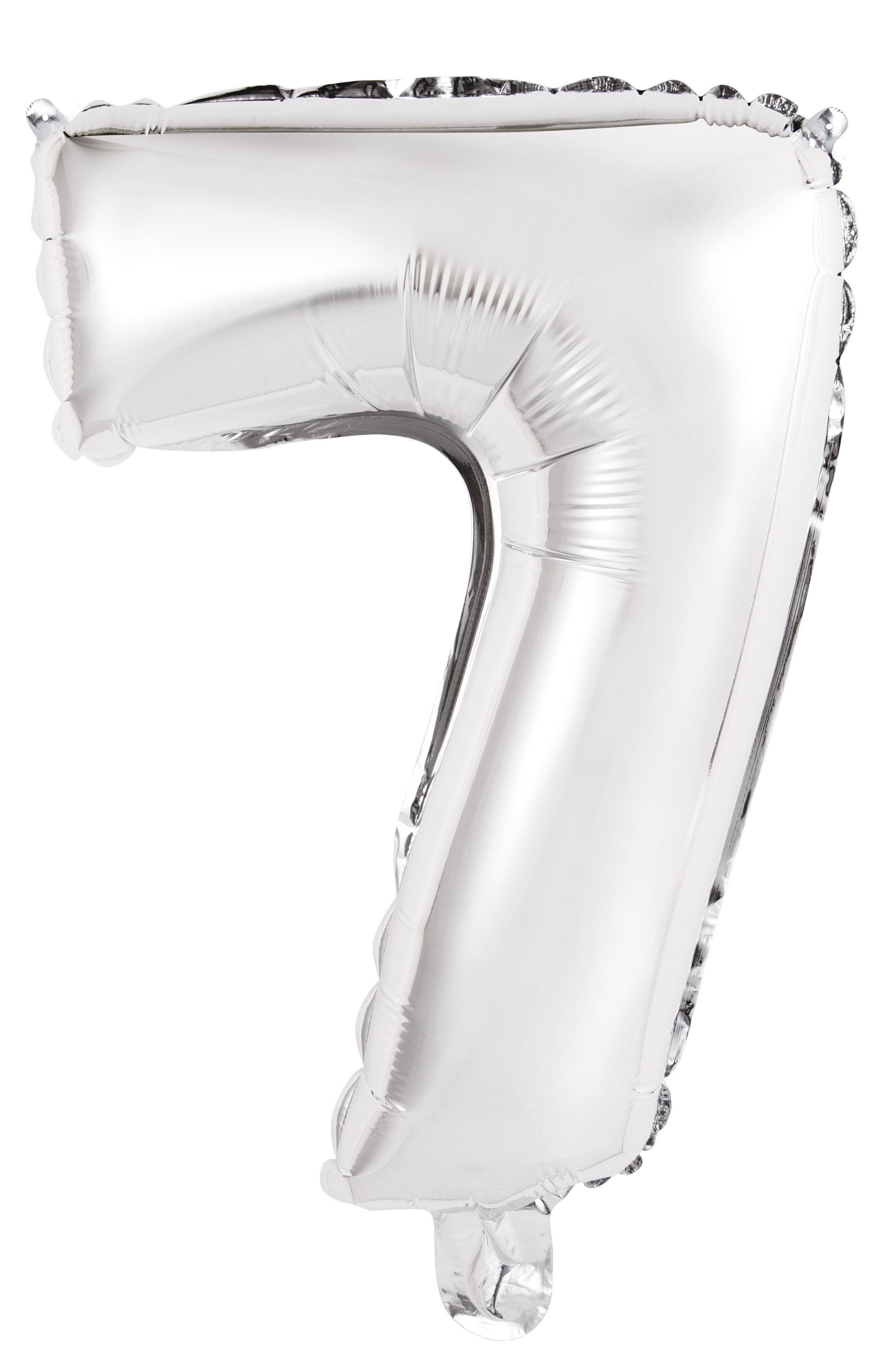 Number 5 Silver Foil Balloon 35cm - Party Savers