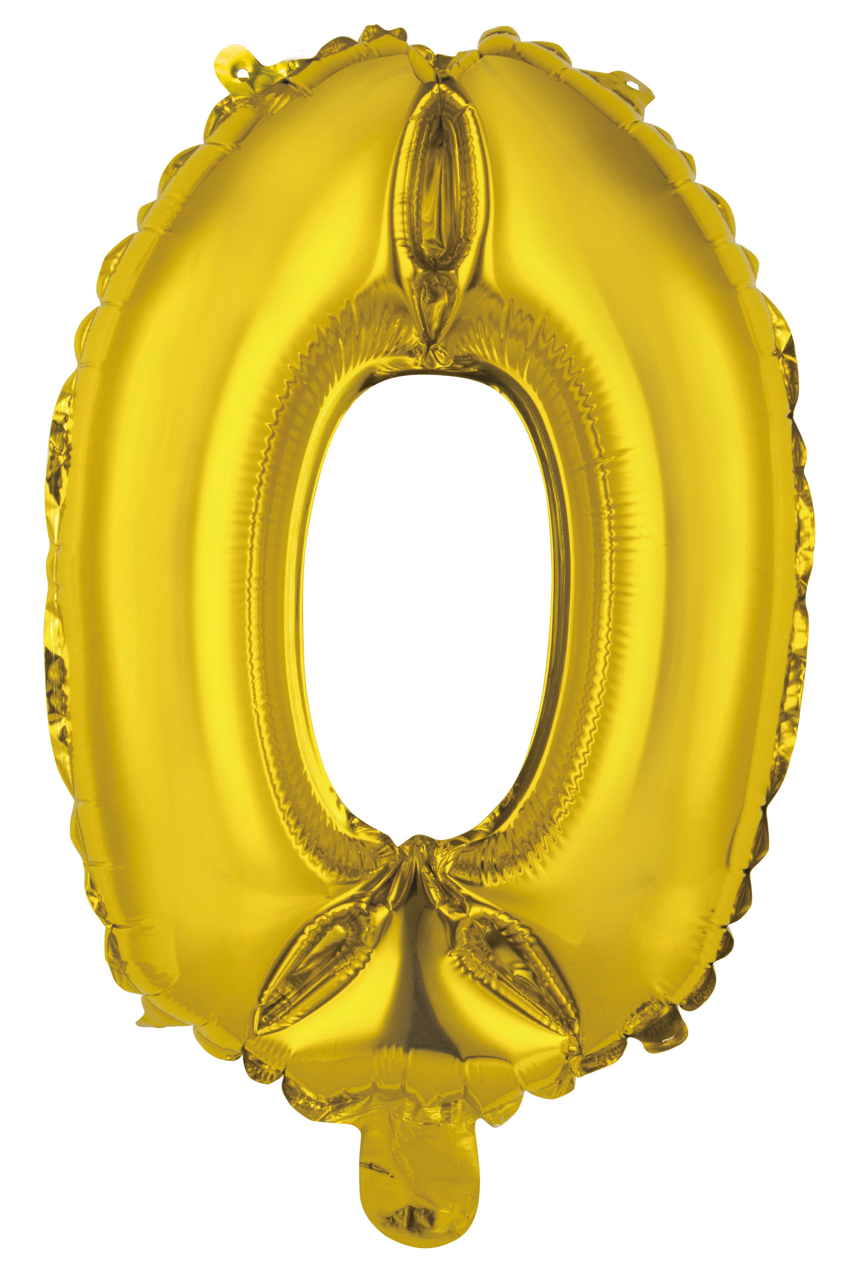 Number 6 Gold Foil Balloon 35cm - Party Savers