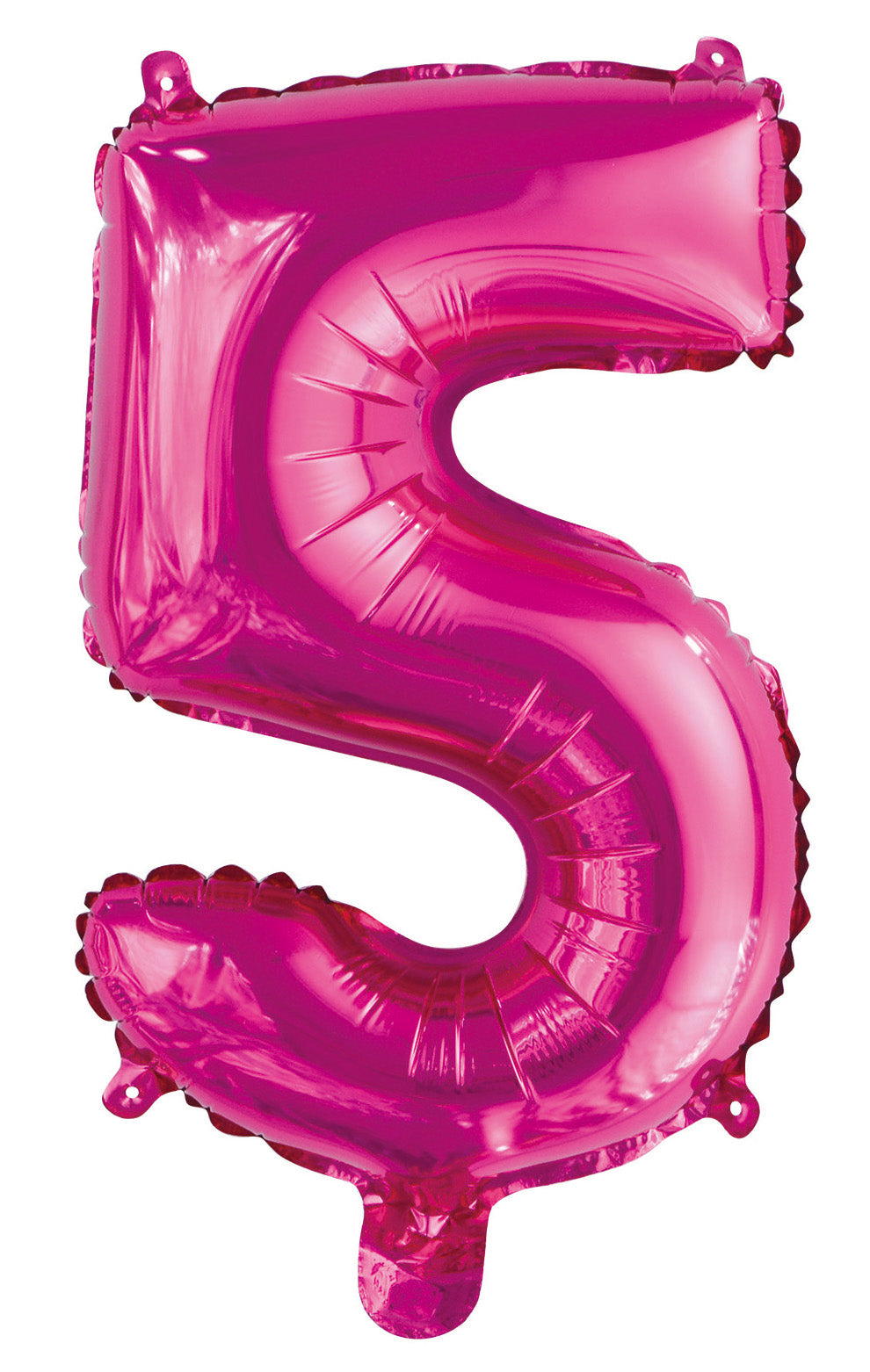 Number 1 Bright Pink Foil Balloon 35cm - Party Savers