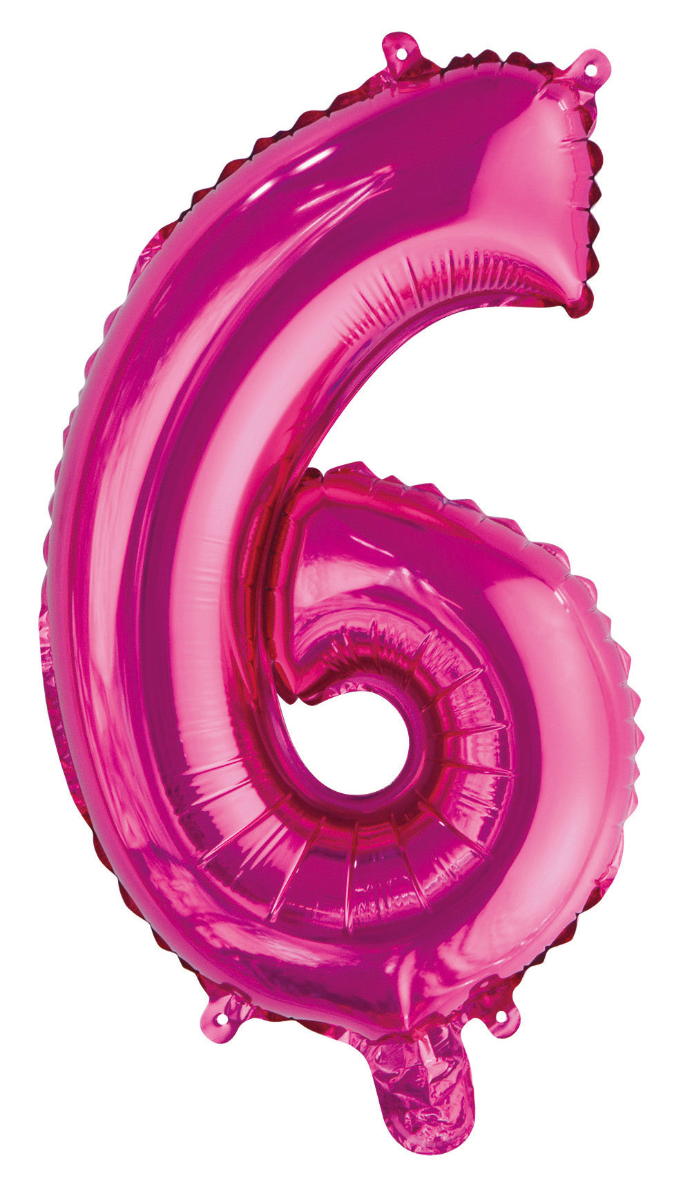 Number 1 Bright Pink Foil Balloon 35cm - Party Savers