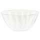 Swirl Bowl Clear - Plastic 1.8L - Party Savers