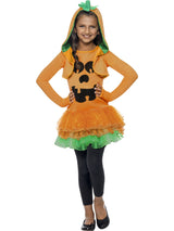 Girls Costume - Pumpkin Tutu Dress - Party Savers