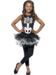 Girls Costume - Skeleton Tutu - Party Savers