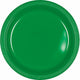 Red Plastic Lunch Plates 23cm 20pk - Party Savers