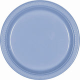 White Plastic Lunch Plates 23cm 20pk - Party Savers