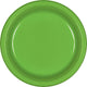 Lime Plastic Banquet Plates 26cm 20pk - Party Savers
