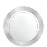 Silver Premium Plastic Lunch Plates 19cm 10pk - Party Savers