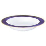 Purple Premium Plastic Bowl 354ml 10pk - Party Savers