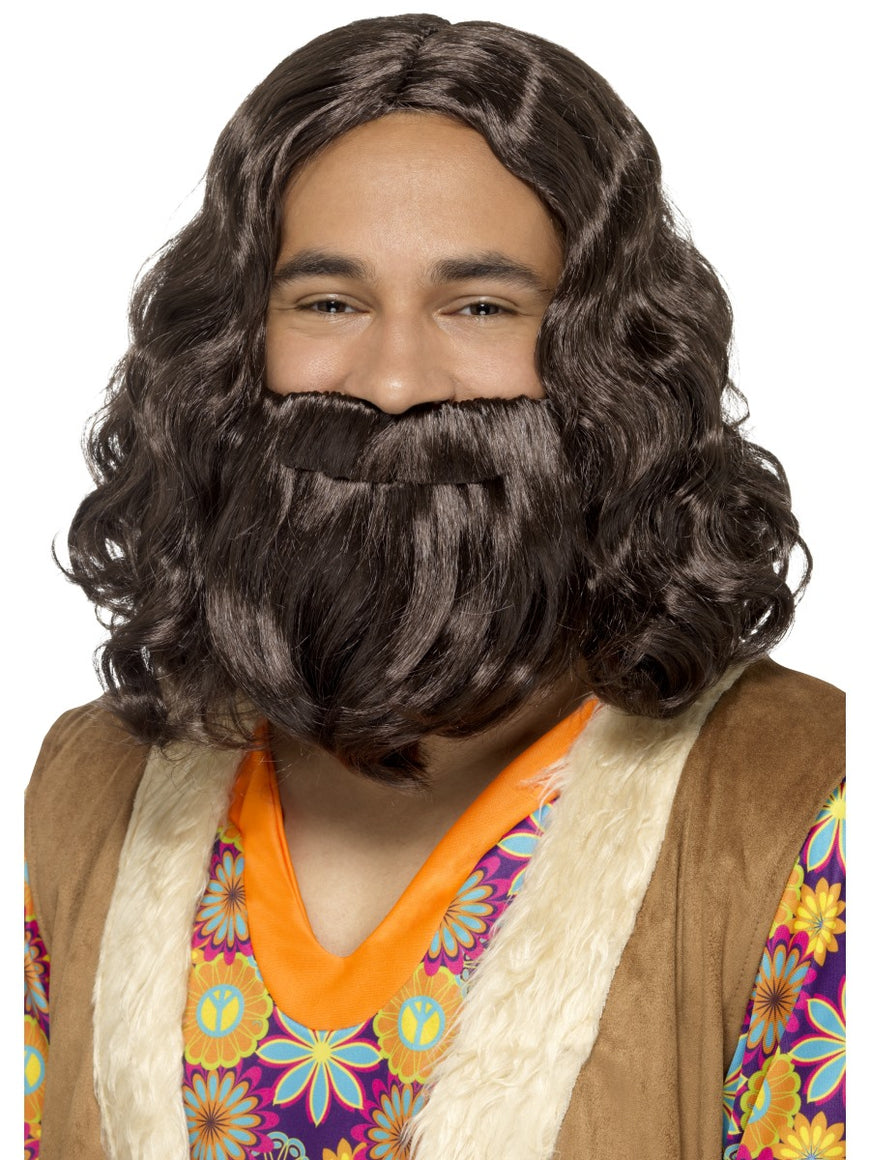 Jesus Wig & Beard Set - Party Savers