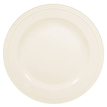 Premium Salad Plate White with Beaded Rim 21cm Each