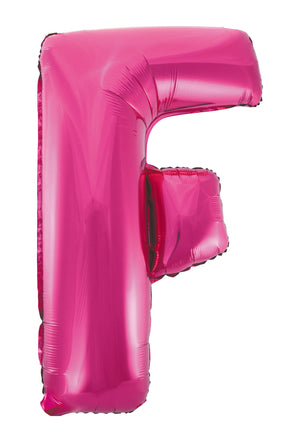 Letter A Bright Pink Foil Balloon 86cm - Party Savers