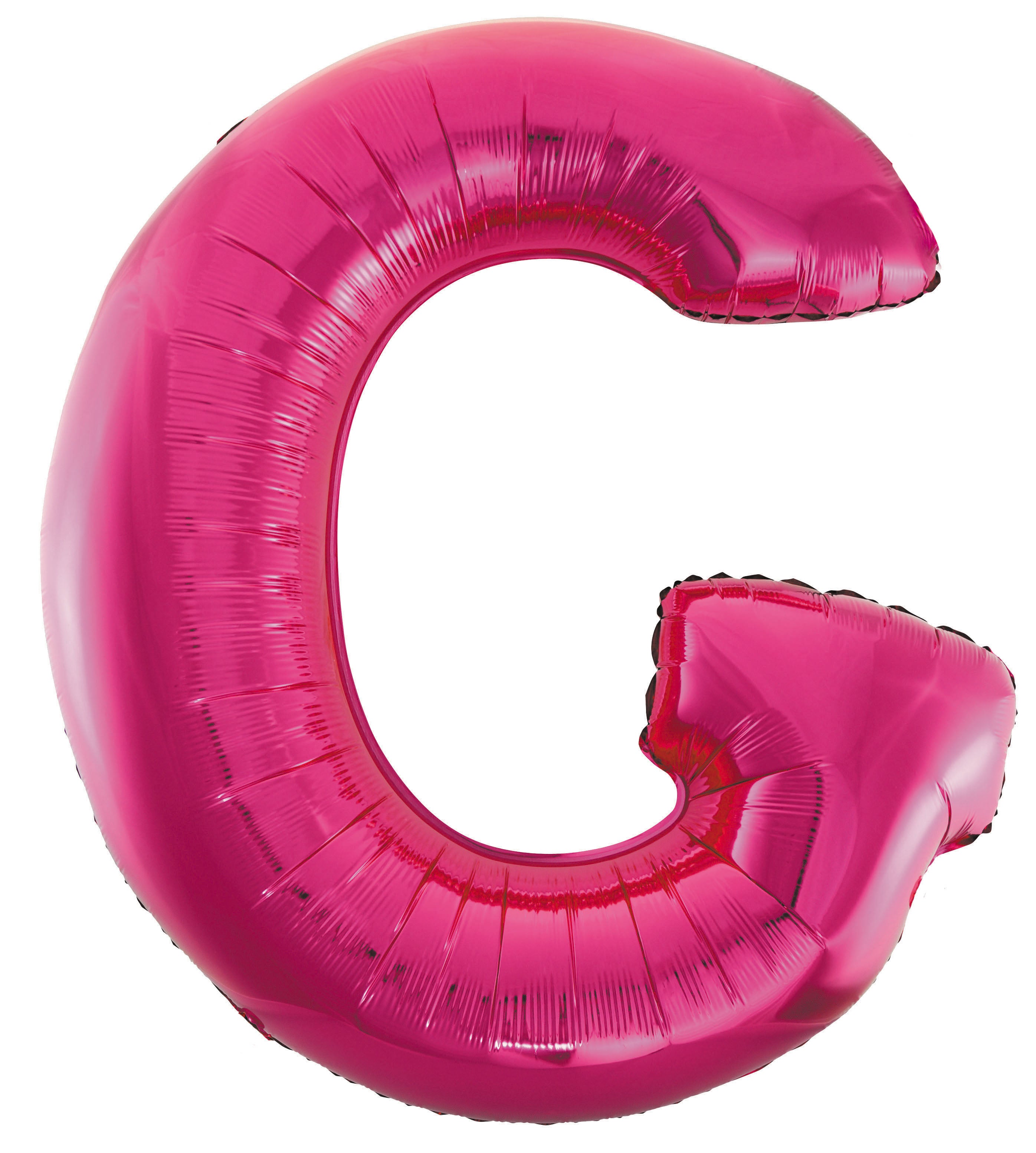 Letter X Bright Pink Foil Balloon 86cm - Party Savers