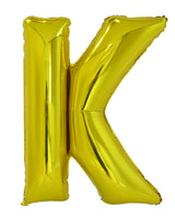 Letter A Gold Foil Balloon 86cm - Party Savers