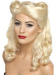Blonde 40s Pin Up Wig - Party Savers
