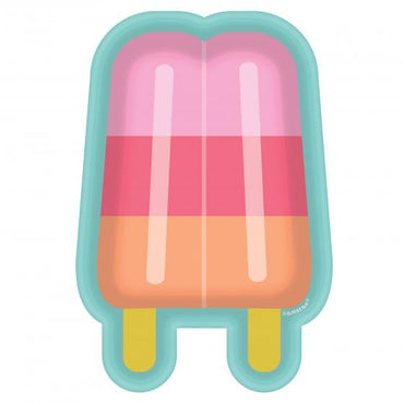 Just Chillin Popsicle Shaped Paper Lunch Plates 18cm 8pk