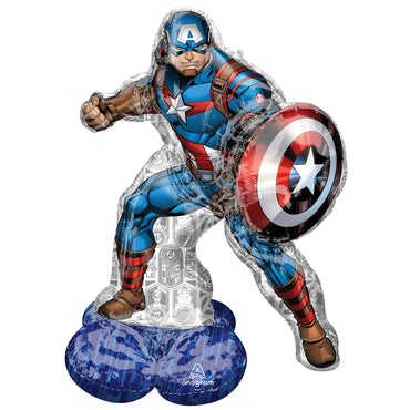 Marvel Avengers Captain America AirLoonz 93cm x 147cm Each