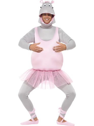 Adult Costume - Ballerina Hippo Costume - Party Savers