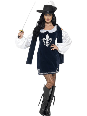 Womens Costume - Musketeer Female - Party Savers