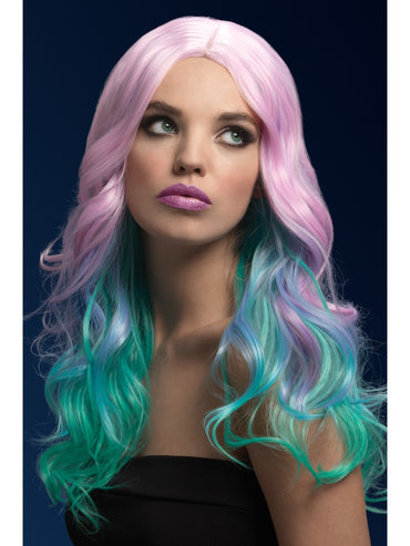 Multi Coloured Fever Khloe Wig - Party Savers