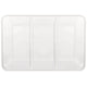 Compartment Tray White - Plastic - Party Savers