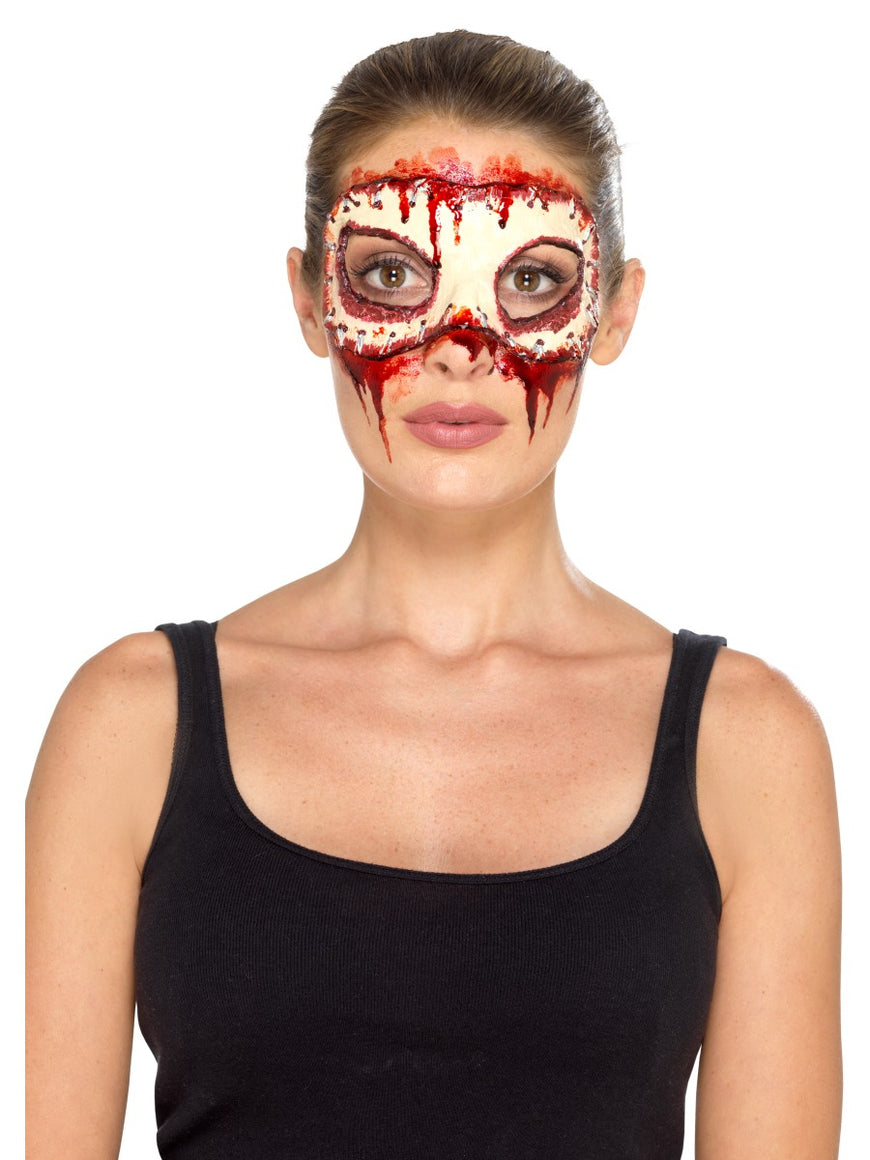 Masquerade Face Off Prosthetic - Party Savers