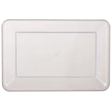 Tray Clear - Plastic 24cm x 36cm - Party Savers
