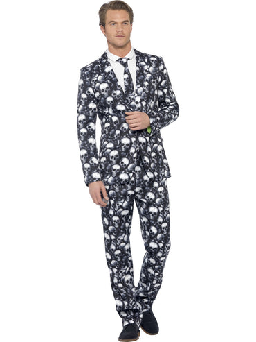 Mens Costume - Skeleton Suit - Party Savers