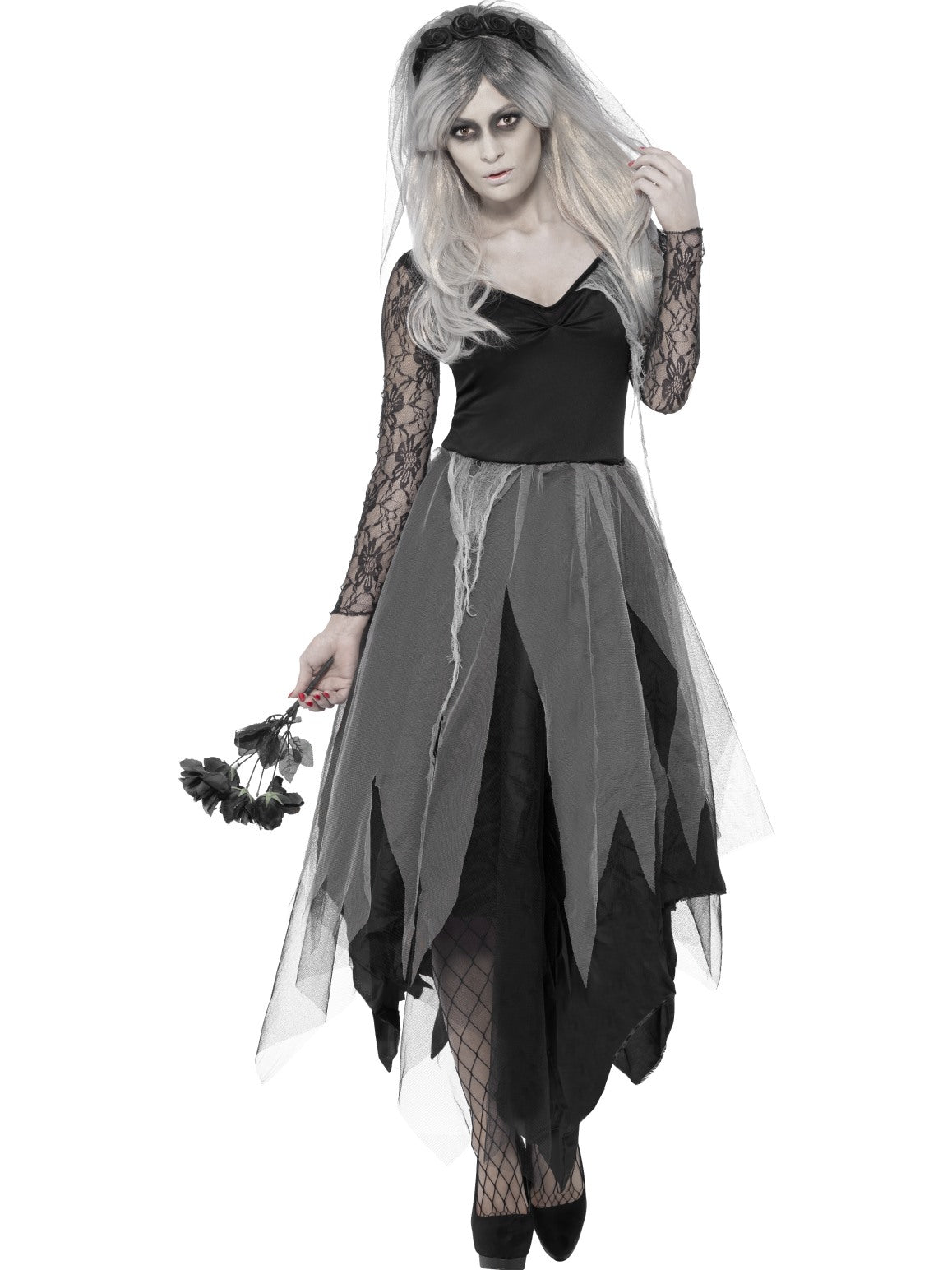 Womens Costume - Graveyard Bride - Party Savers