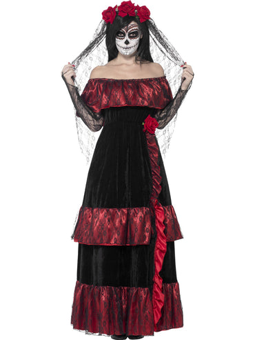 Womens Costume - Day of the Dead Bride - Party Savers