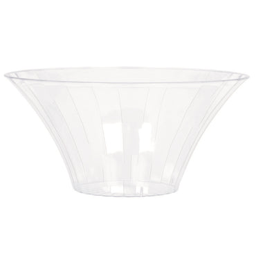 Flared Bowl Clear Plastic - Medium - Party Savers