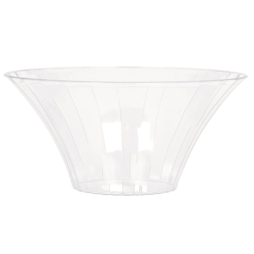 Flared Bowl Clear Plastic - Medium - Party Savers